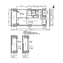 東雲キャナルコートＣＯＤＡＮ１６号棟の物件間取画像